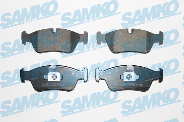 Samko 5SP757 - Brake Pad Set, disc brake autospares.lv