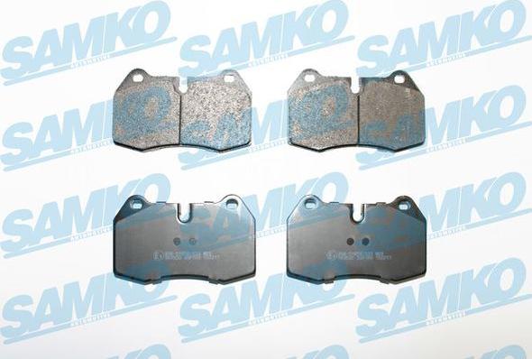 Samko 5SP769 - Brake Pad Set, disc brake autospares.lv
