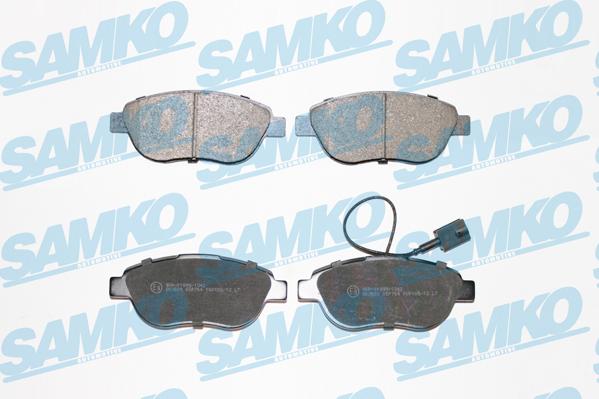 Samko 5SP764 - Brake Pad Set, disc brake autospares.lv