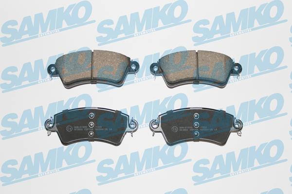 Samko 5SP766 - Brake Pad Set, disc brake autospares.lv