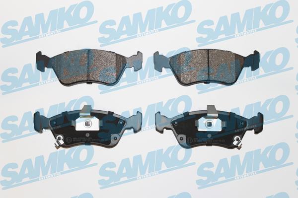 Samko 5SP709 - Brake Pad Set, disc brake autospares.lv
