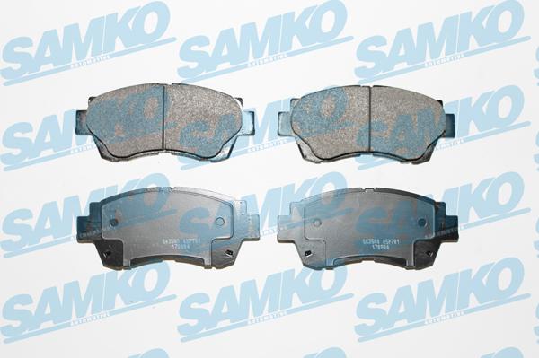 Samko 5SP701 - Brake Pad Set, disc brake autospares.lv
