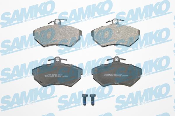 Samko 5SP719 - Brake Pad Set, disc brake autospares.lv