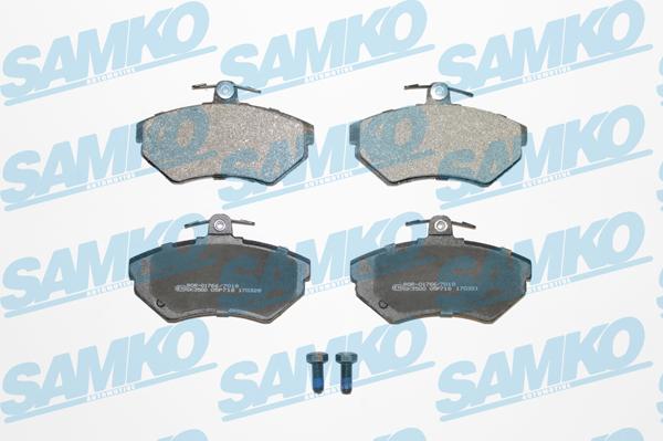 Samko 5SP718 - Brake Pad Set, disc brake autospares.lv
