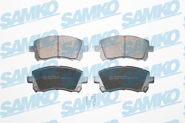 Samko 5SP713 - Brake Pad Set, disc brake autospares.lv