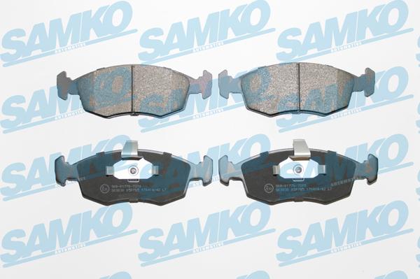 Samko 5SP785 - Brake Pad Set, disc brake autospares.lv
