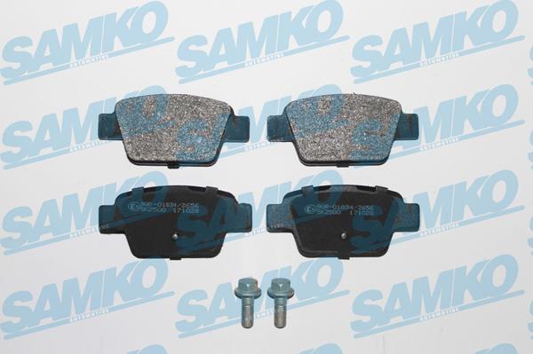 Samko 5SP780 - Brake Pad Set, disc brake autospares.lv