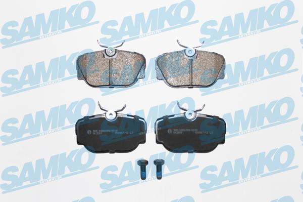 Samko 5SP739 - Brake Pad Set, disc brake autospares.lv