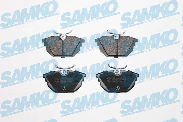 Samko 5SP736 - Brake Pad Set, disc brake autospares.lv