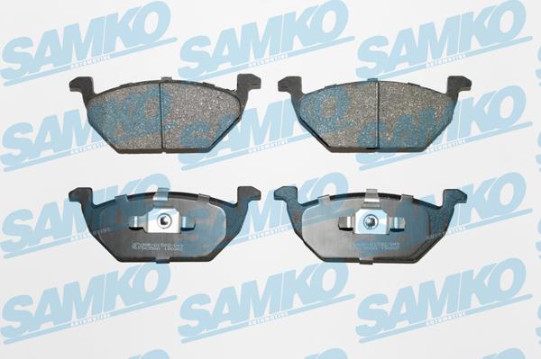 Samko 5SP730 - Brake Pad Set, disc brake autospares.lv