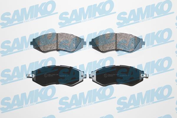 Samko 5SP729 - Brake Pad Set, disc brake autospares.lv