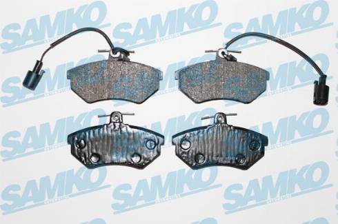 Samko 5SP724 - Brake Pad Set, disc brake autospares.lv