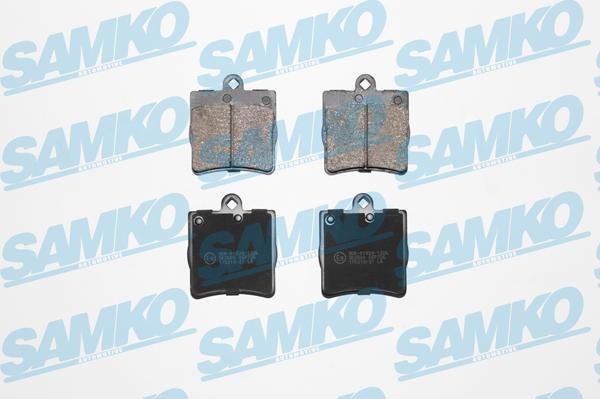 Samko 5SP726 - Brake Pad Set, disc brake autospares.lv