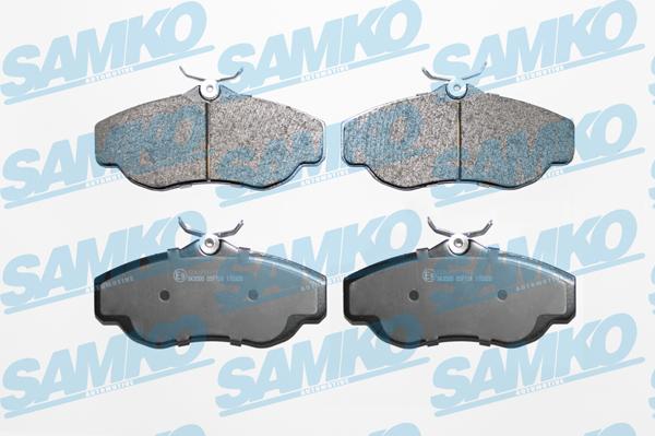 Samko 5SP728 - Brake Pad Set, disc brake autospares.lv