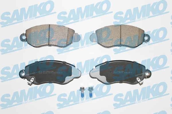 Samko 5SP775 - Brake Pad Set, disc brake autospares.lv