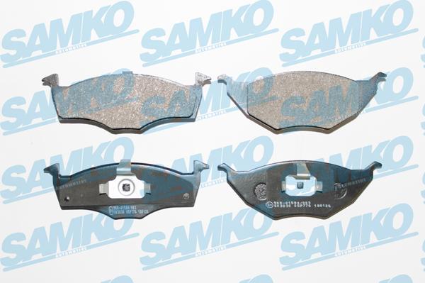 Samko 5SP776 - Brake Pad Set, disc brake autospares.lv