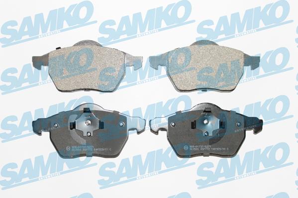 Samko 5SP772 - Brake Pad Set, disc brake autospares.lv