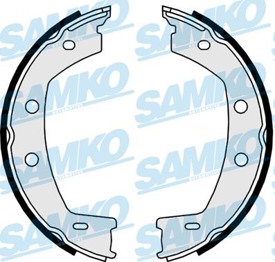 Samko 89950 - Brake Shoe Set autospares.lv