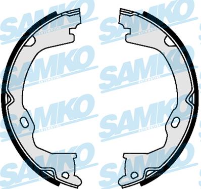 Samko 89550 - Brake Shoe Set autospares.lv