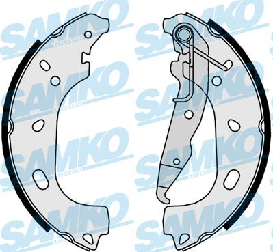 Samko 89500 - Brake Shoe Set autospares.lv