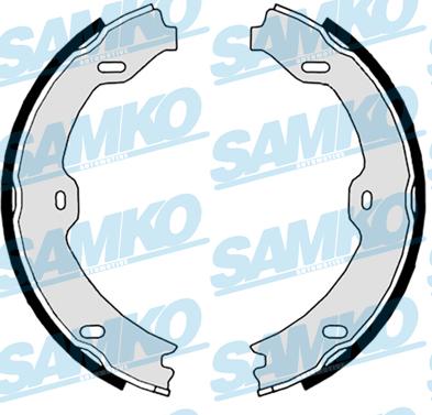 Samko 89020 - Brake Shoe Set autospares.lv