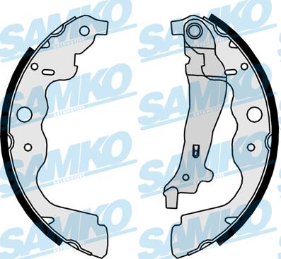 Samko 89890 - Brake Shoe Set autospares.lv