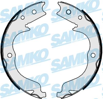 Samko 89860 - Brake Shoe Set autospares.lv