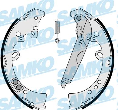 Samko 89205 - Brake Shoe Set autospares.lv