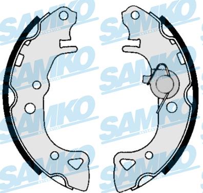 Samko 84940 - Brake Shoe Set autospares.lv