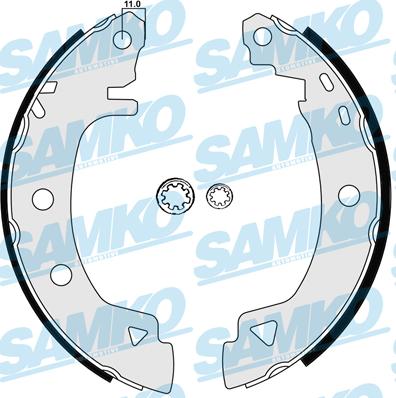 Samko 84920 - Brake Shoe Set autospares.lv