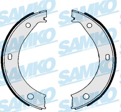 Samko 84690 - Brake Shoe Set autospares.lv