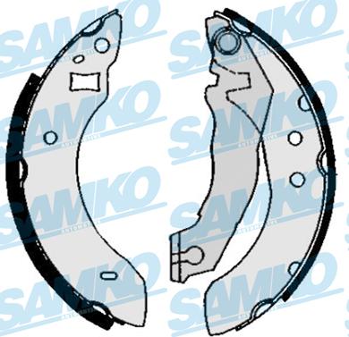 Samko 84600 - Brake Shoe Set autospares.lv