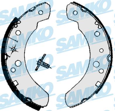 Samko 85070 - Brake Shoe Set autospares.lv