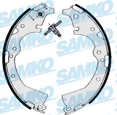 Samko 85290 - Brake Shoe Set autospares.lv