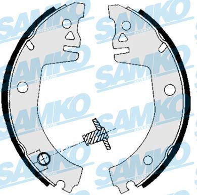 Samko 85780 - Brake Shoe Set autospares.lv