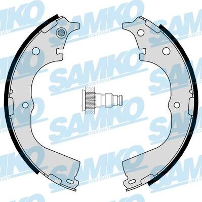 Samko 86950 - Brake Shoe Set autospares.lv