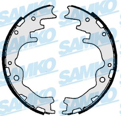 Samko 86510 - Brake Shoe Set autospares.lv