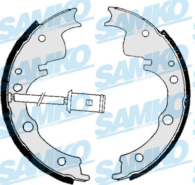 Samko 86060 - Brake Shoe Set autospares.lv