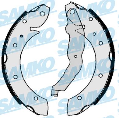 Samko 86860 - Brake Shoe Set autospares.lv