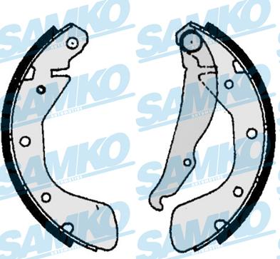 Samko 86800 - Brake Shoe Set autospares.lv