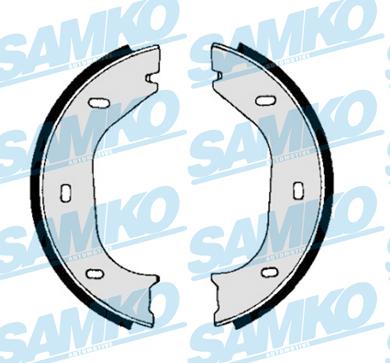 Samko 80010 - Brake Shoe Set autospares.lv