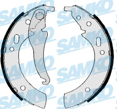 Samko 80330 - Brake Shoe Set autospares.lv