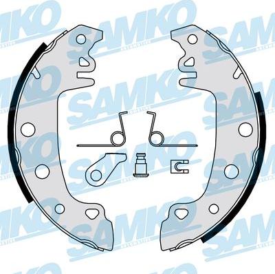 Samko 80771 - Brake Shoe Set autospares.lv