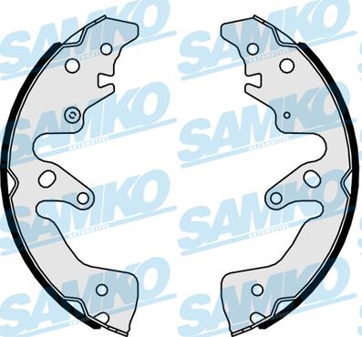 Samko 81076 - Brake Shoe Set autospares.lv