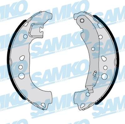 Samko 81197 - Brake Shoe Set autospares.lv