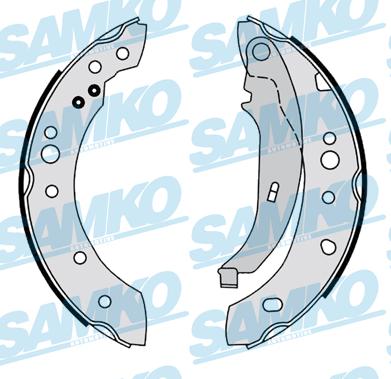 Samko 81161 - Brake Shoe Set autospares.lv