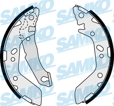 Samko 88480 - Brake Shoe Set autospares.lv