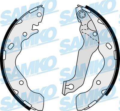 Samko 88015 - Brake Shoe Set autospares.lv