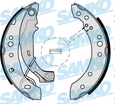 Samko 88150 - Brake Shoe Set autospares.lv