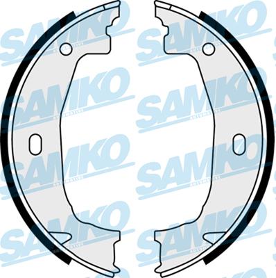 Samko 88100 - Brake Shoe Set autospares.lv